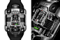 Strictly limited Hublot MP-10 Tourbillon Weight Energy System Titanium is futuristic time teller with vertical display - Yanko Design
