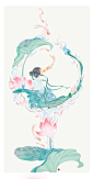 夏_猫小叶__插画师作品_涂鸦王国gracg_com
