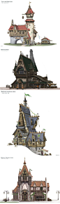 Medieval Buildings by Hyelin Oh