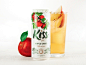 Kiss Cider苹果酒包装设计 设计圈 展示 设计时代网-Powered by thinkdo3