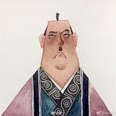 分享一波人物手绘~  喜欢这种风格吗？  （插画师： @素一）  #插画艺术作品# ​​​​