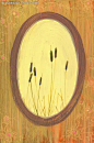 水彩麦子边框画eps|背景画|边框|彩笔画|抽象画|风景画|矢量素材|水彩画|相框|艺术背景画|印象画|装饰画