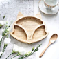 Eco Wooden Fox baby/kids plate £26.99 at  bluebrontide.com Make mealtimes fun!