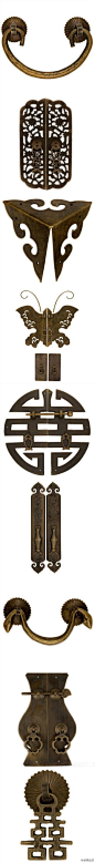 中式古典家具丨配件【锁】欣赏 - 视觉中国设计师社区@北坤人素材
