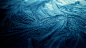 一般1920x1080冰霜简单的背景自然宏观蓝色纹理摘要深蓝