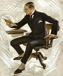 哟嚯o采集到j.c.Leyendecker Cover