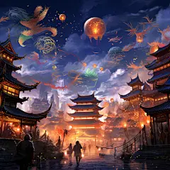 MJ生成的渲染场景3