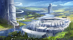 张卜哒采集到素材_CG场景