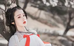 唯美汉服古装美女高清桌面壁纸