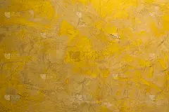 黄色复古墙-背景和纹理。