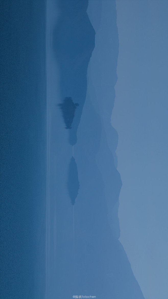 西湖，一场关于蓝色的梦境。 ​​​​