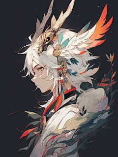 小鹿男来了！少年与鹿系列头像，阴阳师风格