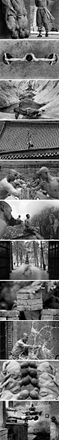 ♂ Chinese martial art Shaolin Kungfu Black & white photo from http://gudzowaty.com/