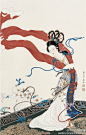 #工笔画#【 黄均 《仕女图》 】黄均（1914-2011年），号懋忱，祖籍台湾淡水，1914年7月6日生于北京。著名工笔人物画家、美术教育家。黄均自幼酷爱绘画，他的作品继承和发扬了我国工笔重彩的传统技法，他的仕女人物画构思巧妙，笔法工整，描绘细腻传神，色调明丽典雅，显示了画家的高度艺术修养。