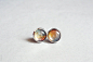 galaxy earring studs - dainty universe astronomic jewelry