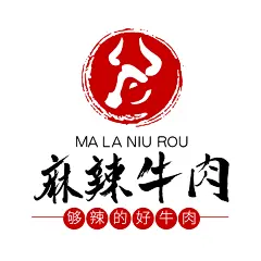 中餐正餐企业宣传简约LOGO图形