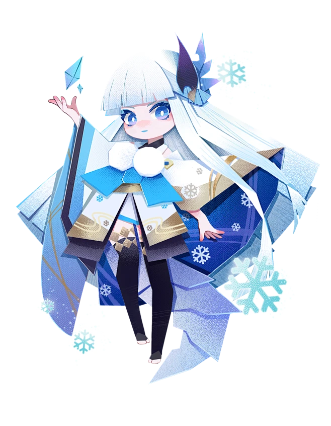 雪女-花瓣网