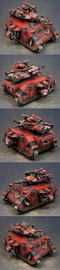 Warhammer 40k Blood Angels Baal Predator