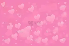 粉色和白色的心脏背景为网页设计。