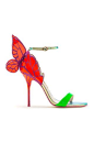 Spring 2014 Sophia Webster Red Green Purple Sandals High Heels