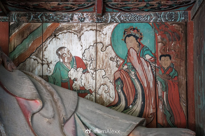 [运城绛县•太阴寺](大雄宝殿彩塑)
太...