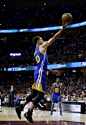 Stephen Curry #30 of the Golden State Warriors goes up against the Cleveland Cavaliers during Game Six of the 2015 NBA Finals at Quicken Loans Arena on June 16, 2015 in Cleveland, Ohio.: 