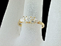 二手真品Tiffany/蒂芙尼18K黄金钻石7P戒指10号钻戒2.7g日本代购-淘宝@北坤人素材