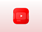 Youtube - 应用程序图标重新设计概念 #7 - 大型应用程序品牌设计平面设计徽标 ui