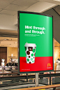 麦当劳海报——国外经典创意海报#创意平面设计#