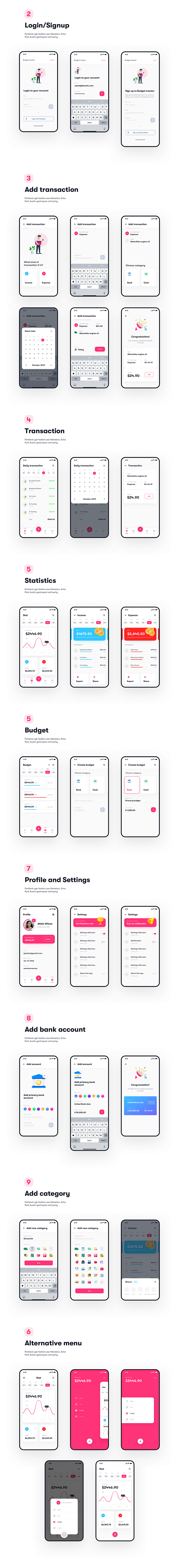 Budget tracker - App...