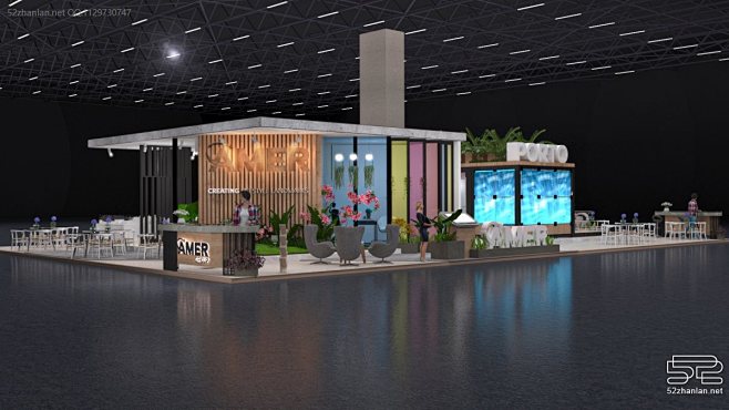 【Amer】展台设计分享 – 52展览设...