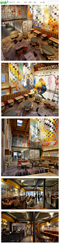 英国Nando餐厅 DESIGN³设计创意 展示详情页 设计时代 #空间设计# #餐厅#