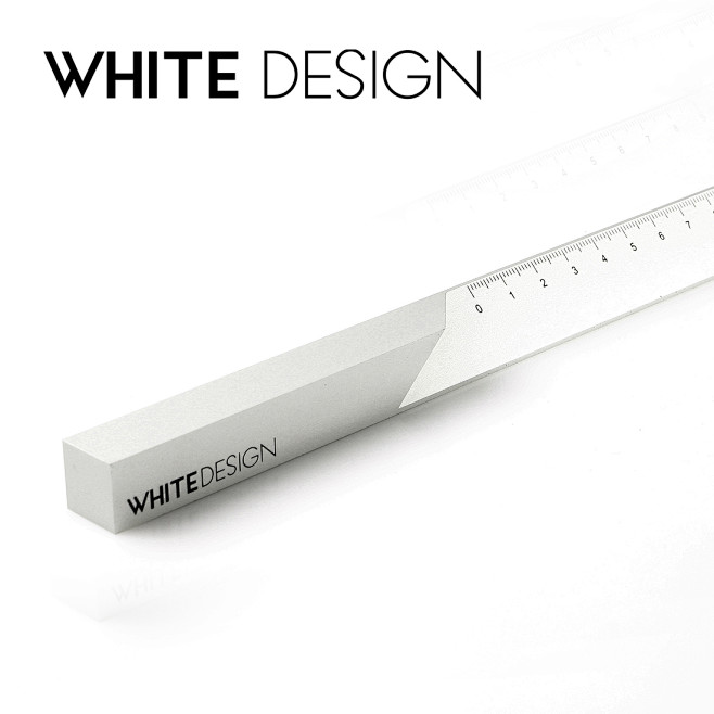 WHITE DESIGN建筑感直尺铝合金...