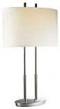 George Kovacs 2-Light Table Lamp - contemporary - Table Lamps - LBC Lighting