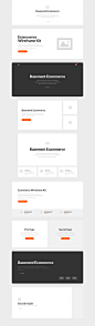 Products : Prototyping is an essential part in creating your website, but it hides many important details and nuances that can easily burn lots of your time and energy. Basement Ecommerce is a perfectly crafted wireframe kit with 90+ components in 10 cate