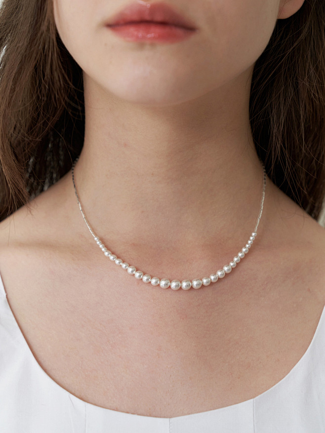 ネックレス・ペンダント [KINDABABY] pure swa gradation necklace pure swa gradation necklace - kindababy