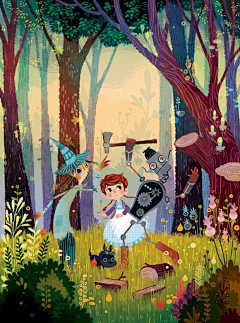 Dr_兔先生采集到插画-创意