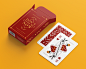 Baralho Freddie Mercury graphic design  ILLUSTRATION  packing Playing Cards typography  