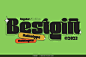 Bestgift潮流趣味时尚酸性潮牌logo广告POP海报封面标题英文字体
