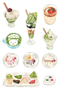 Japanese Desserts on Behance