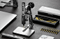 This mini electric drill pen and benchtop press make crafts easier and more enjoyable - Yanko Design : https://www.kickstarter.com/projects/arrowmax/sds-plus-mini-electric-drill-pen-with-benchtop-press Back in the day, bringing your creative visions to li