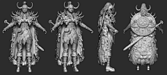 华沙沙采集到原画\厚涂\CG