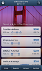 Expedia的酒店及机票App界面设计欣赏