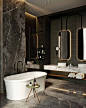 Apartment Bathroom Design, Bathroom Wall Decor, Modern Apartment, Bathroom Interior Design, Bathroom Designs, Bathroom Taps, Hotel Bathroom, Bathroom Cleaning, Apartment Ideas