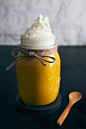 Banana pumpkin smoothie芒果和南瓜奶昔