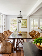 Photo of a country dining room in New York.