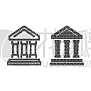 银行业,建筑外部,符号,金融,计算机图标,线条,银行,商务,衰退