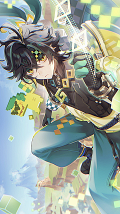 隐狐采集到原神