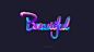 Colouration.Graphic : 字体表现
