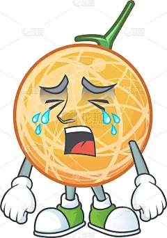 水果,卡通,健康食物,可爱的,清新,食品,维生素,果汁,哭